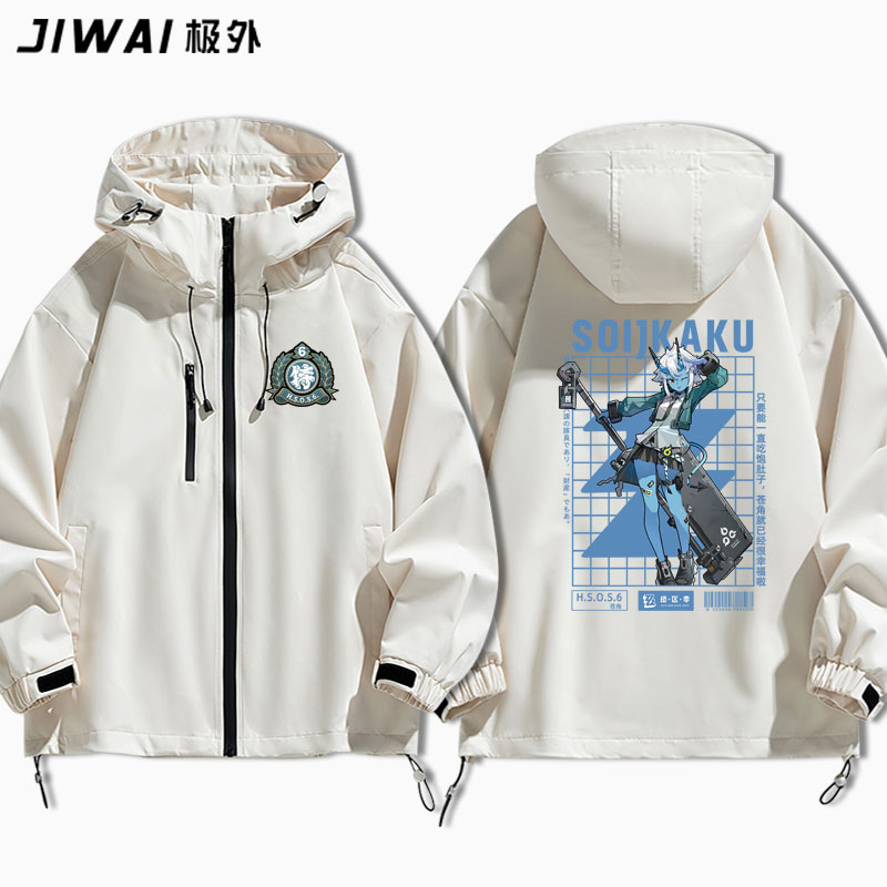 ワンピなど最旬ア！ Zenless Zone Zero Hoshimi Miyabi Jacket Unisex Coat Hoodie アイドル