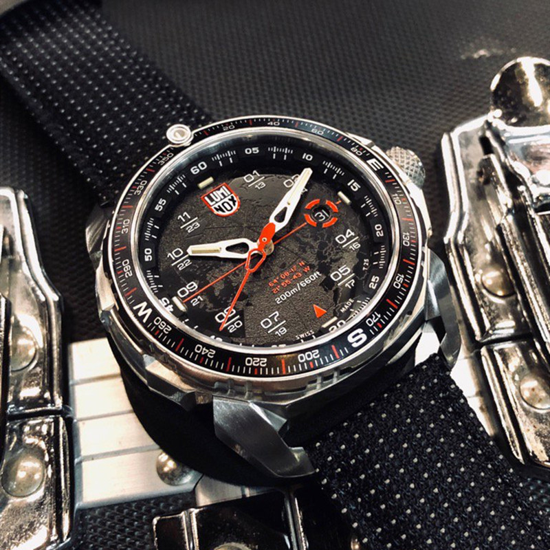 瑞士雷美诺时Luminox 1201：冰川救援夜光手表，探险必备神器！🌟-军迷手表-淘宝百科网