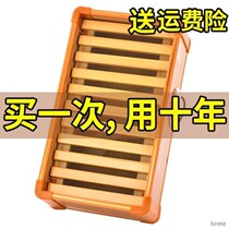 Solid wood heater household foot warmer oven fire box office foot warmer artifact foot step oven energy-saving electric fire bucket