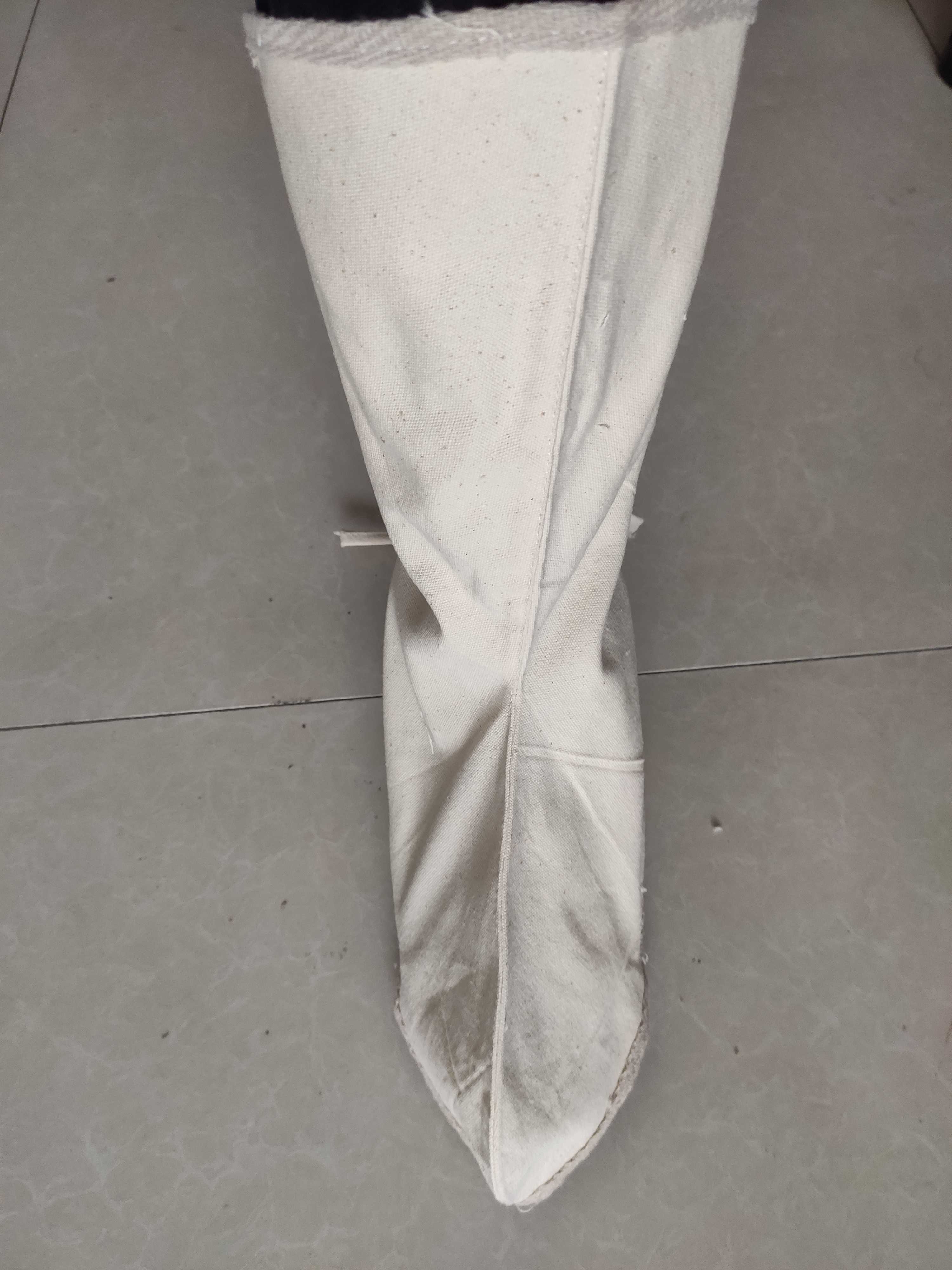 Foot cover electric welded canvas lengthened protective upper tether pair a pair of prices Jiang Zhejiang and Anhui 5 pairs