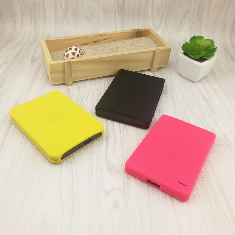 Suitable for 2 5-inch mobile hard drive case WD Western data Seagate shockproof storage package Western silicone case