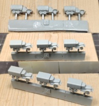 1350 GMC truck on the back of the