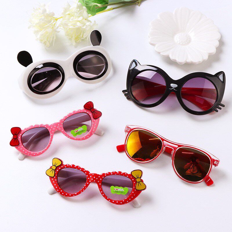 Portable hipster boy girl Baby girl Children's sunglasses Boy 2 years old 1-3 children Baby play eye trend friends small
