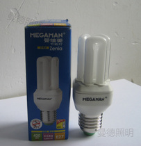Clearance Megaman energy-saving light bulb 5W 8W highlight three primary colors small screw E27 E14 Yellow