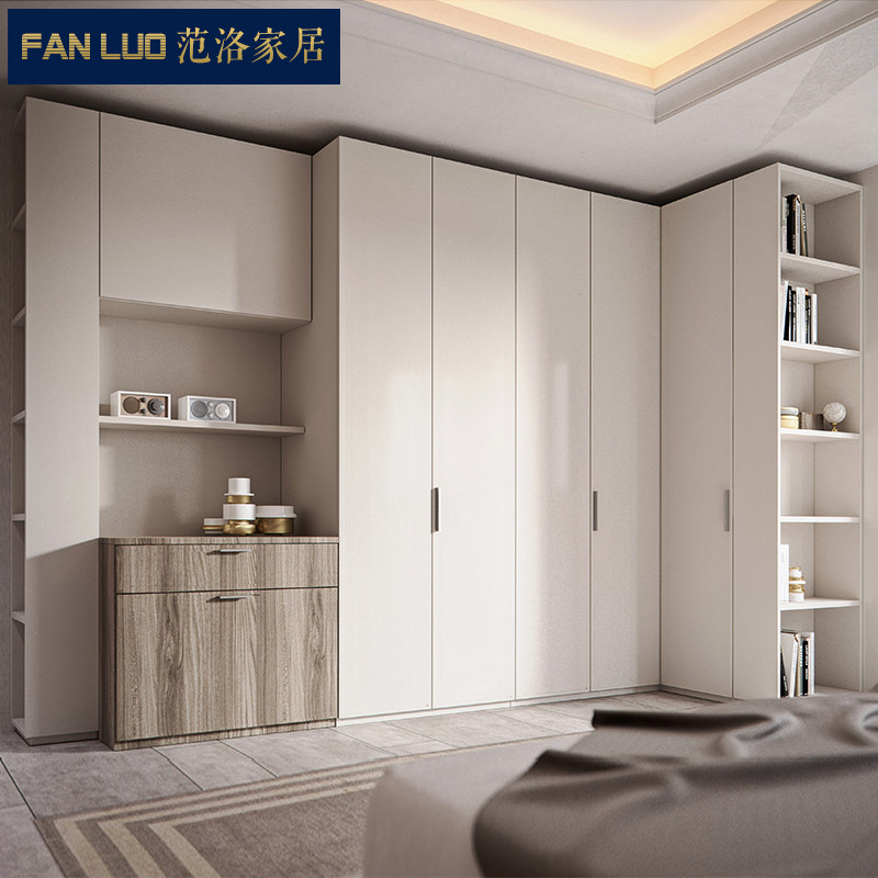 Van Loo Home Aig Board Minimalist Wardrobe Overall Custom Fashion Economy Type Bedroom Cabinet One to the Top