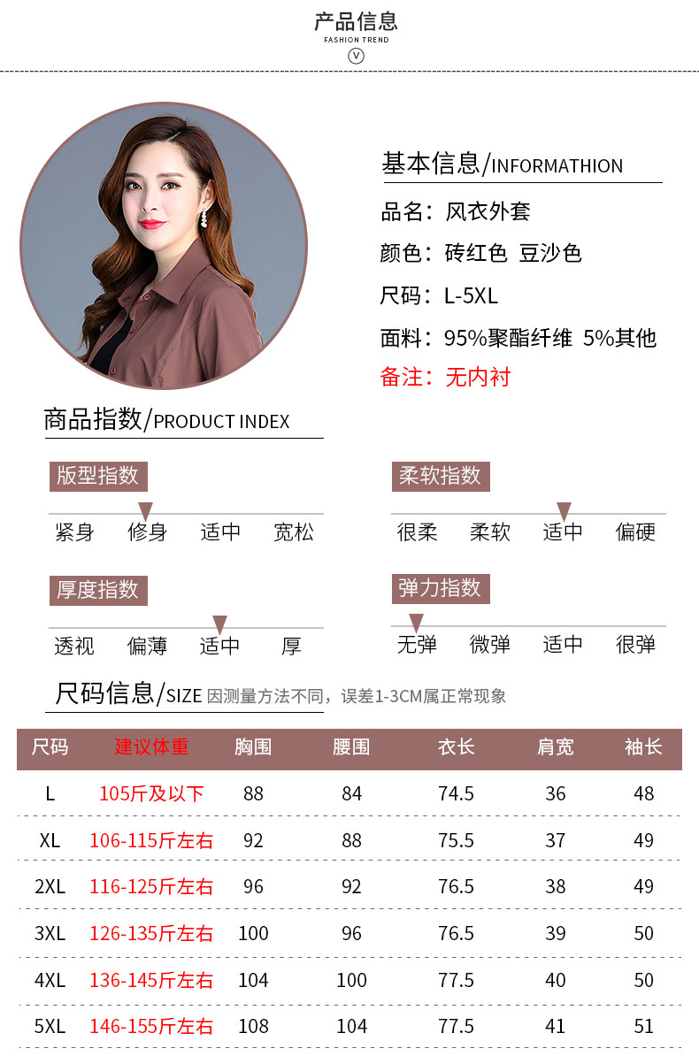 Trench pour femme en Polyester en Nylon - Ref 3227941 Image 16