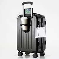 Закругленная угловая молния (модернизированная многофункциональная) / классический серый и черный