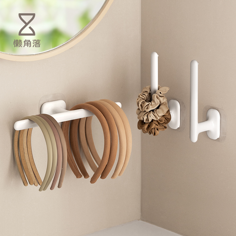 Sloth Corner Hair Hoop Containing Rack Children Hair Ring Hair Accessories Jewelry Rack Head Rope Hairpin Hairpin Chuck head hoop wall-mounted rack-Taobao