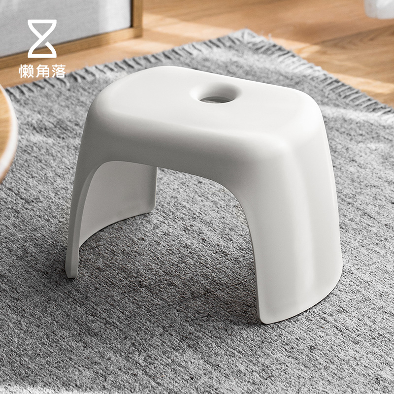 Sloth Corner Small Stool Home Short Bench Small Bench Children Plastic Brief Doorway Entrance Door Changing Shoes Stool on foot stool