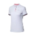 Li Ning ngắn tay áo polo nữ 2019 loạt thời trang thể thao mới mùa hè ve áo giản dị thể thao đan - Áo polo thể thao áo polo họa tiết Áo polo thể thao