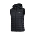 Li Ning xuống vest nữ thể thao loạt thời trang áo khoác ấm có thể tháo rời mùa đông vịt trắng xuống đồ thể thao - Áo thể thao Áo thể thao