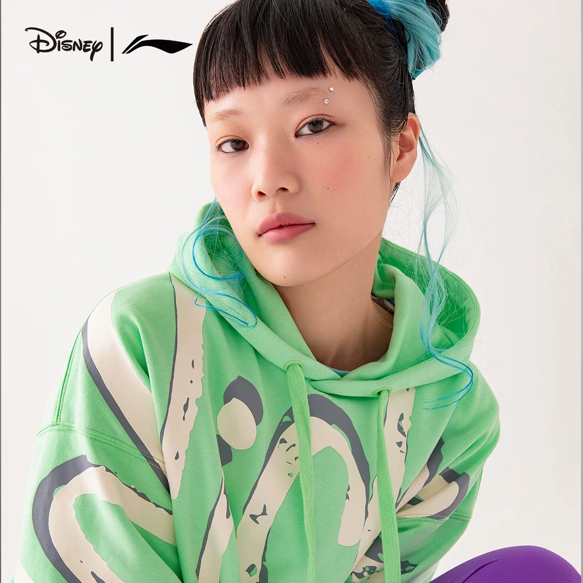 Li Ning, Disney, sweatshirt, hoody, sports suit, city style