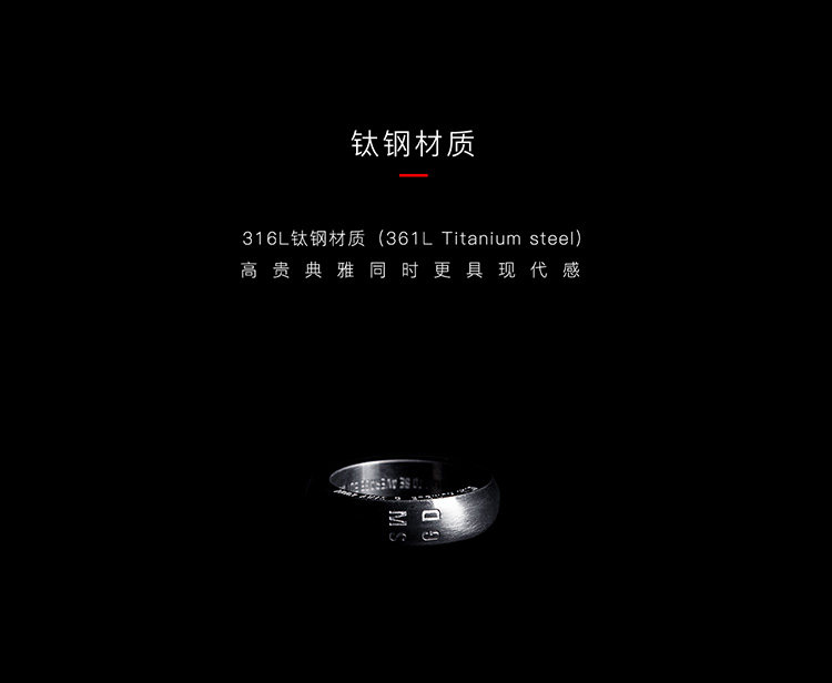 Bague homme OTHER   en Acier au titane - Ref 3086695 Image 18