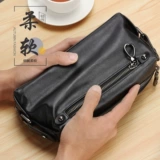 Сумка с петлей на руку, вместительная и большая маленькая сумка клатч, из натуральной кожи, 2019, новая коллекция, в корейском стиле