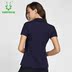 Áo sơ mi polo quảng cáo Áo sơ mi nữ ngắn tay nửa dây kéo Ve áo thể thao giản dị Áo golf đơn giản áo polo trẻ em Áo polo thể thao