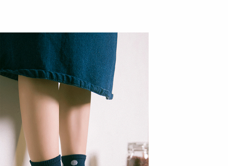 Vớ cotton Nhật Bản vớ cotton nữ vớ retro sóng sinh viên vớ mùa thu mùa đông phong cách vớ nữ tất dài đến đầu gối