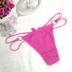 Sexy thong lady trong suốt cám dỗ người thật cotton thực bơi vải mềm bikini đồ lót T quần - G-string G-string