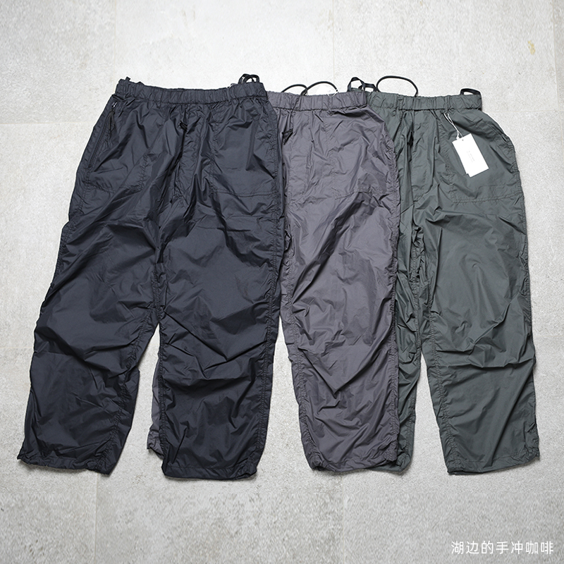 In Stock N.Hooly Japanese Style Military Checkered Nylon Ultra-Light Windproof Silhouette Paratrooper Pants Thin Fabric In Stock N.Hooly Japanese Style Military Checkered Nylon Ultra-Light Windproof Silhouette Paratrooper Pants Thin Fabric