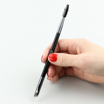 Hard 590 double-headed styling eyebrow brush Color filling fine brush head portable bevel makeup eyebrow powder Eyebrow comb pen spiral brush