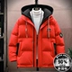 YH681 красно-синий пуховик