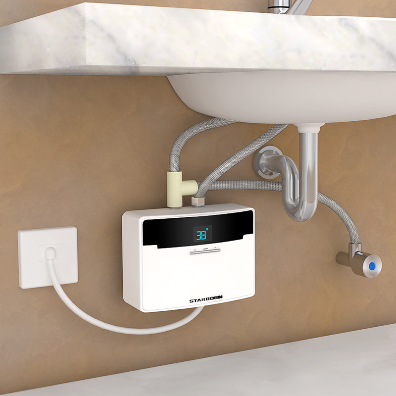 Simperio Instant Heat Small Kitchen Treasure Home Thermostatic Small Kitchen Speed Hot Electric Water Heater Free Water Storage