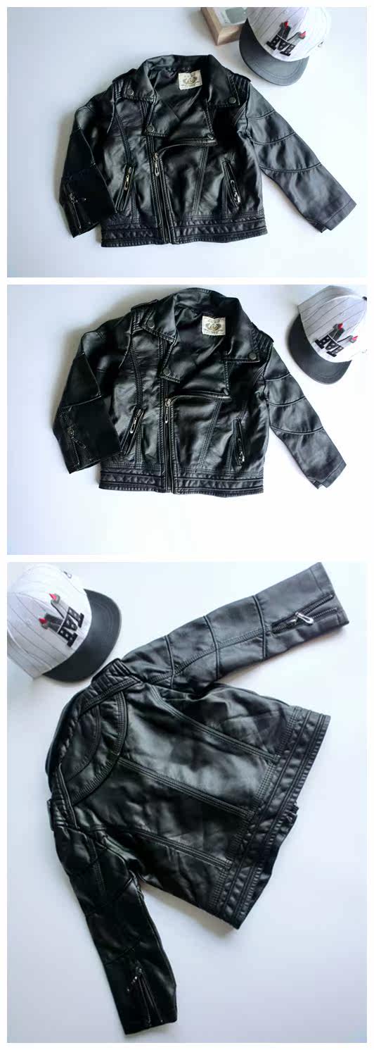 Veste enfant en cuir PU - Ref 2159592 Image 5