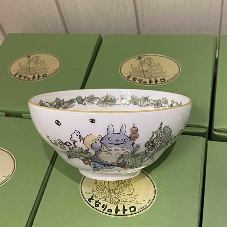 Spot NORITAKE Japan Noritake Ghibli Miyazaki totoro Chinchilla ornaments children's bowl bone China