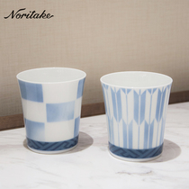 Spot NORITAKE Japan ATEHAKA series traditional pattern shochu white wine glass gift box gift box