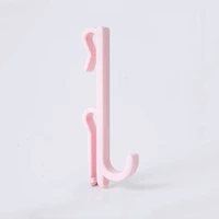 Розовый маленький двойной одинарный крючок