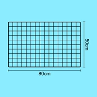 Армия зеленый 80x50 см черный сетка