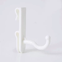 Белый большой двойной одинарный крючок