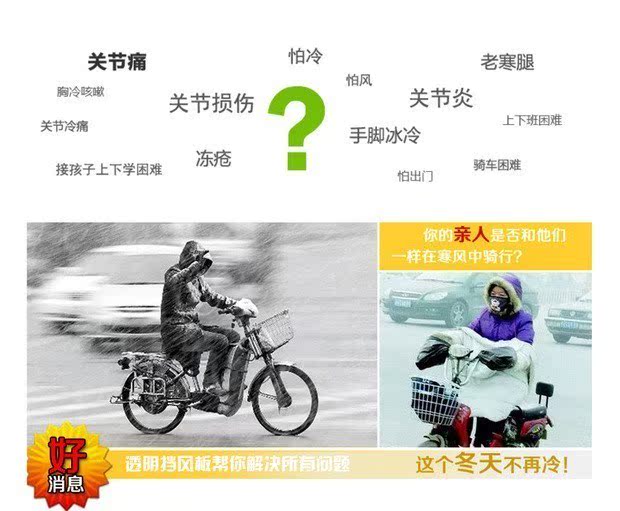 HD xe điện trong suốt phim kính chắn gió lạnh tập tin phía trước dày lên tăng mùa đông pin gió và mưa xe máy - Kính chắn gió trước xe gắn máy kính chắn gió xe máy air blade