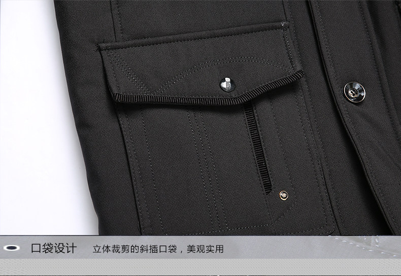 Blouson chaud pour homme en Nylon - Ref 3115131 Image 25