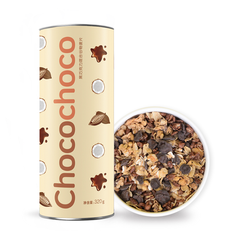 【巧克力迷妹必入】Ohlaf JAR ChocoChoco 黑巧可可口味混果谷物