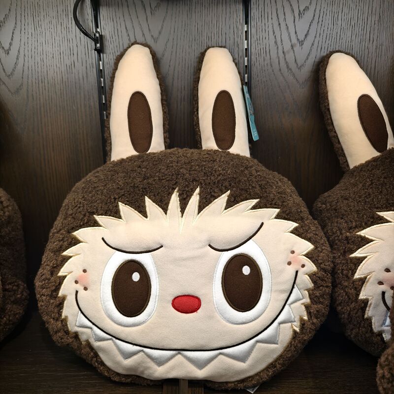 Bubble Mart City Paradise Limited Edition Authentic Labubu 3-in-1 Pillow with Blanket Inside