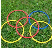 Sentimental training Vientiane accessories physical training circle hula hoop flat mouth hula hoop game jump circle
