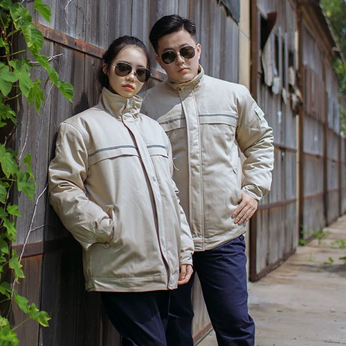 Удерживающая тепло хлопковая куртка, плащ, увеличенная толщина, средней длины