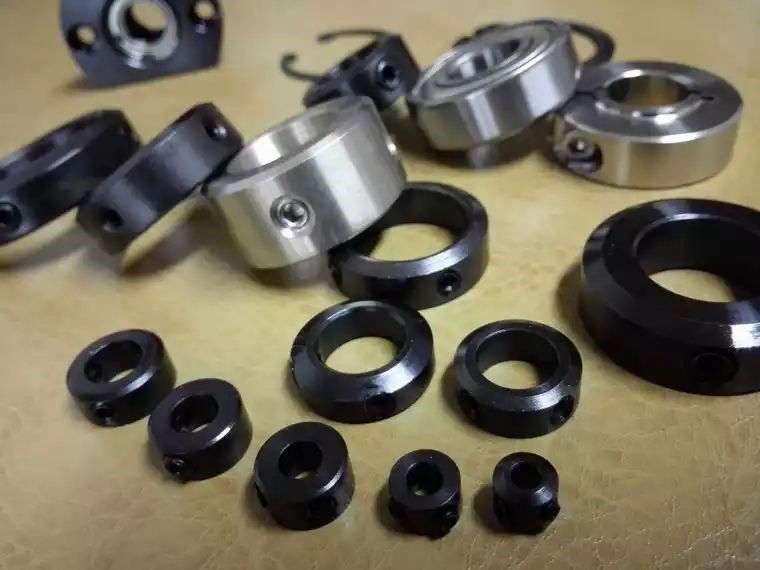 45 Steel Metal Locking C Type Clasp Ring Bush Shaft Sleeve Haircut Black Bearing Thrust Ring Stroke C Type Clasp