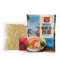 Yida Noodle Restaurant Fishing noodles for one person XO sauce-flavored seafood-flavored fishing noodles Non-fried 10-pack set