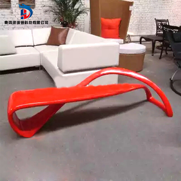 Glass Fiber Casual Seat Creative Personality Dragonfly Longue Benches Mall Beauty Chen Styling Chair Profiled Curve Chair Waiting Chair