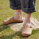 Zhixu/Soft breathable ຜັກ tanned ຊັ້ນທໍາອິດ cowhide sandals ແປດ້ວຍມືບໍລິສຸດແລະ slippers ສໍາລັບແມ່ຍິງ