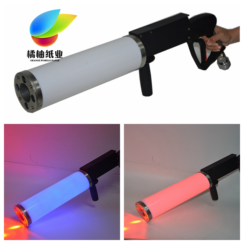 LED carbon dioxide gas column CO2 handheld gas column gun stage special effects atmosphere gun smoke jet LED