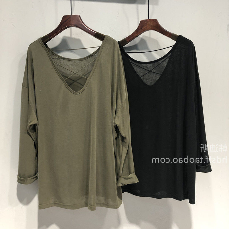 Summer 150kg Plus-Size Ice Silk Hollow-Out Thin Sun-Protective T-Shirt for Women with Cross-Back Design and Beautiful Back Cover-Up Top Summer 150kg Plus-Size Ice Silk Hollow-Out Thin Sun-Protective T-Shirt for Women with Cross-Back Design and Beautiful Back Cover-Up Top