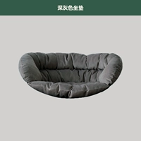 Темно -серая подушка