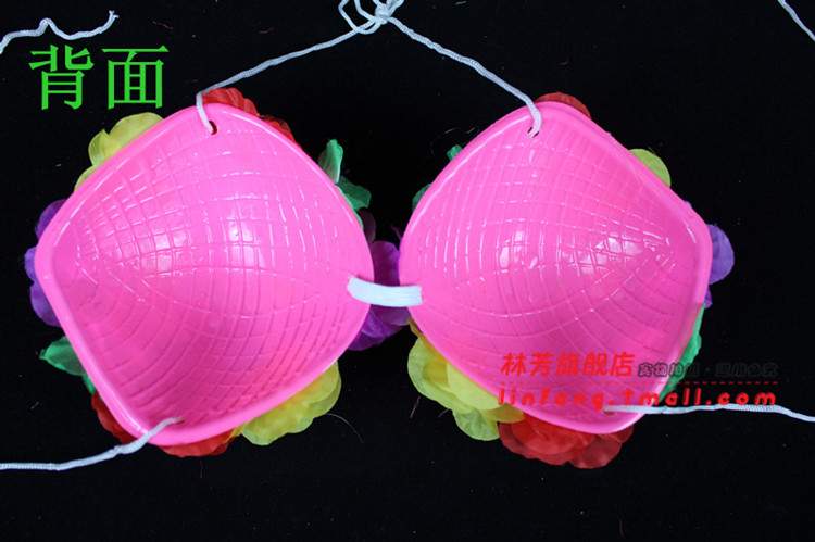 Lin Fang 32g Liu Yi biểu diễn cung cấp hiệu suất quần áo hula dance phù hợp với áo ngực - áo ngực của trẻ em - Sản phẩm Đảng / Magic / Hiệu suất 	đồ hoá trang em bé	