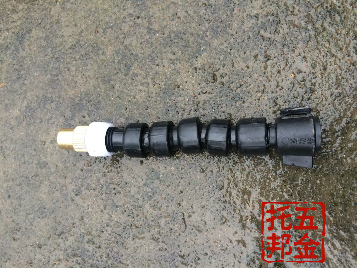 Universal swing plastic long rod adjustable atomization nozzle cooling humidification gardening flowers and wood dust disinfection epidemic insecticide