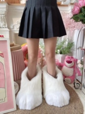 furry福瑞/兽装 现货兽脚定制兽脚爪毛绒鞋cosplay兽脚fursuit曲脚兽装脚成品现发