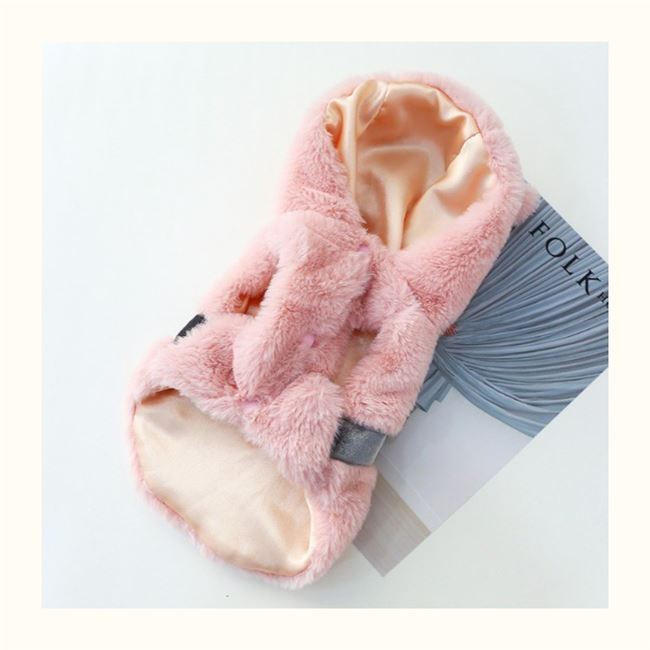 . Quần áo chó mùa đông chất lượng cao Quần áo mới Teddy hơn Xiong Keji chú chó nhỏ lông thú cưng công chúa bên ngoài - Quần áo & phụ kiện thú cưng áo cho cún