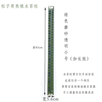 Зеленый, матовый, длинный, маленький