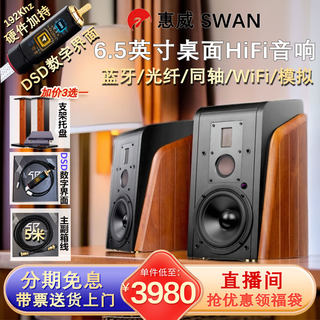 Hivi/惠威 M300MKII 有源三分频音箱电视蓝牙音响 惠威M300MKii